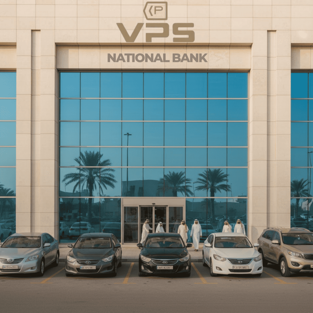 خدمة صف سيارات للبنوك