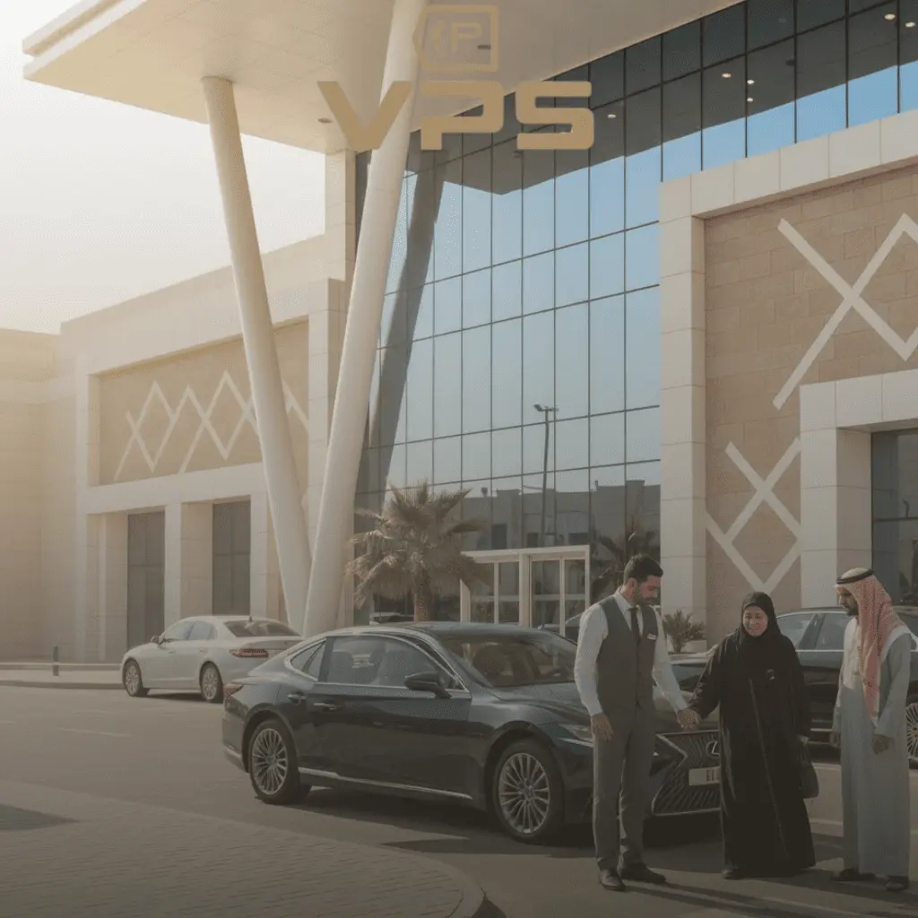 خدمة صف سيارات المستشفيات