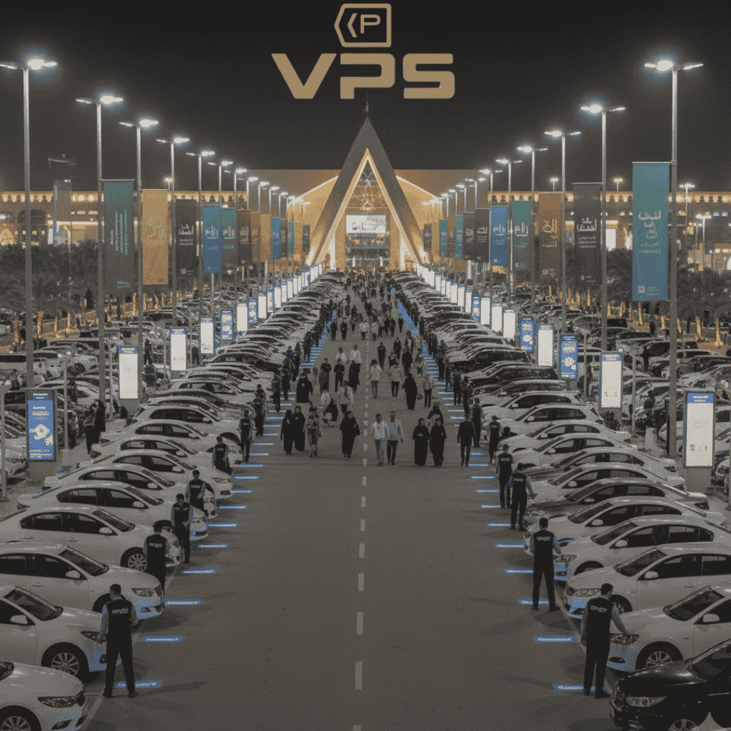 حلول إدارة مواقف السيارات للمعارض والفعاليات