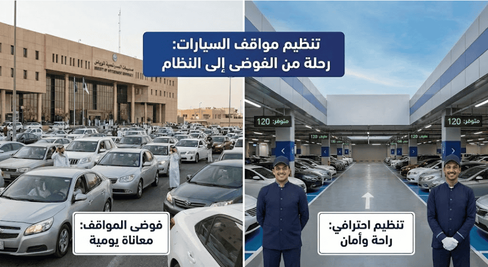 خدمات تنظيم مواقف السيارات الاحترافية