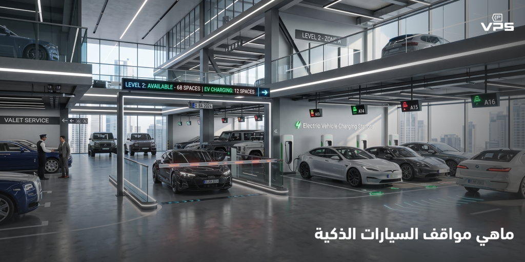 مواقف السيارات الذكية