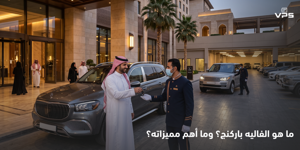 ما هو الفاليه باركنج؟ هو خدمة يتم من خلالها استقبال سيارة العميل وركنها في المكان المناسب، ثم استرجاعها وتسليمها عند الطلب، مما يوفر الوقت والجهد ويقلل الازدحام