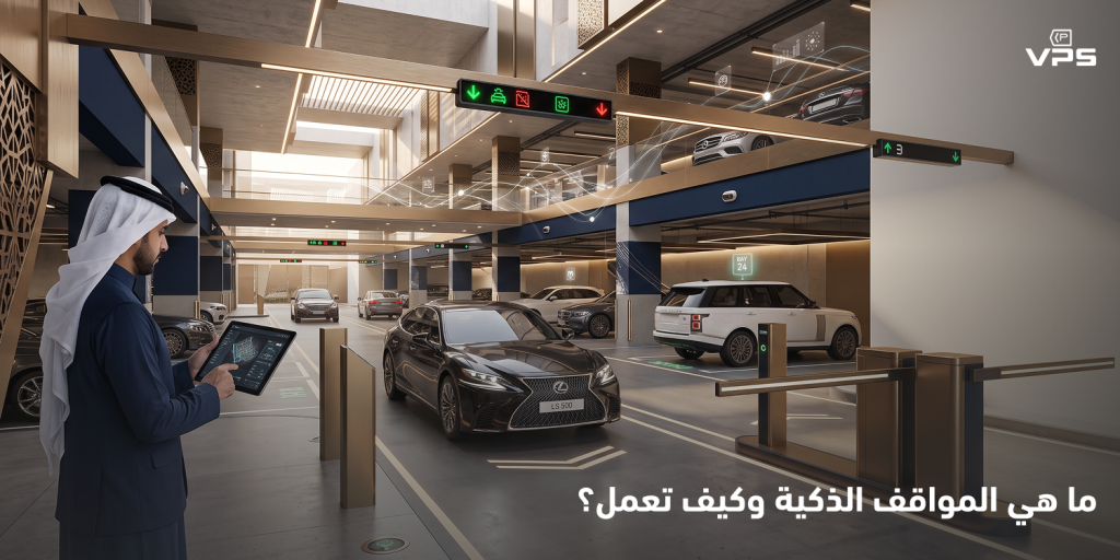 نوضح ما هي المواقف الذكية، وكيف تعمل، وأهم أنواعها وفوائدها، بالإضافة إلى دور VPS في تقديم حلول مواقف السيارات الحديثة